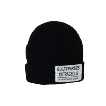 Gorro de malha pequeno para homem